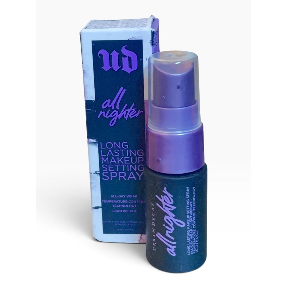 Urban Decay All Nighter Long Lasting Makeup Setting Spray Travel Size 0.5oz 15ml